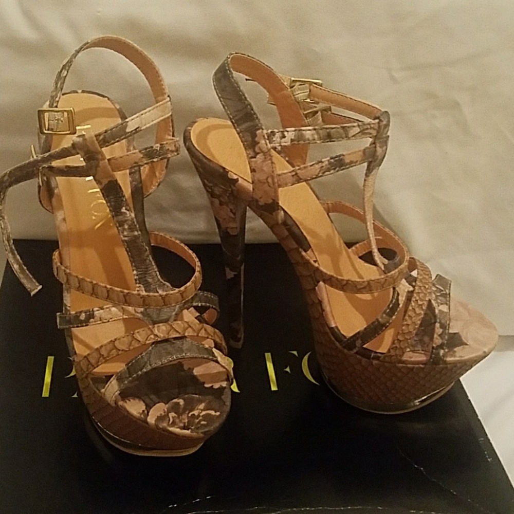 Size 7 Paper fox Marlene style heels